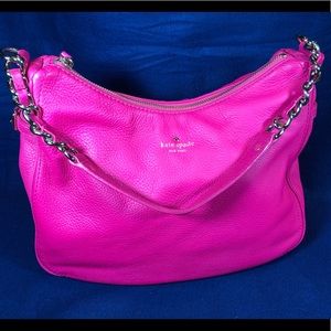 Kate Spade Pink Purse with Chain Strap